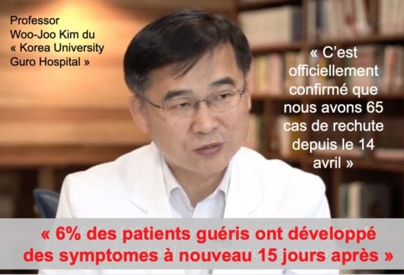 Le Professeur leader coréen : 6% réinsertion