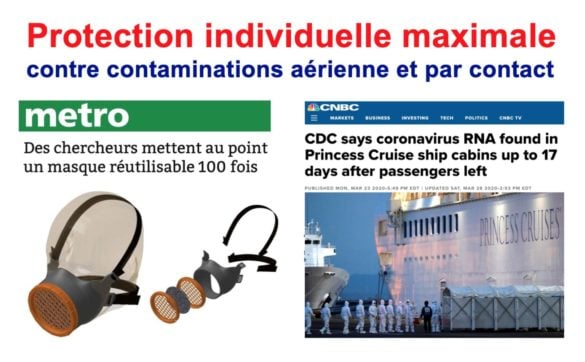Se protéger car 17 jours de survie du virus