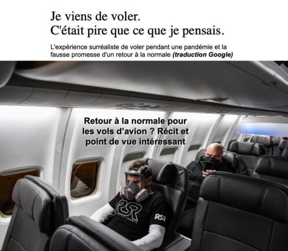 Avion : l'anormal va devenir la normalité