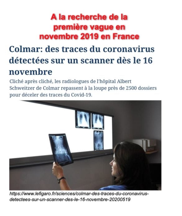 Recherche de la première en novembre 2019
