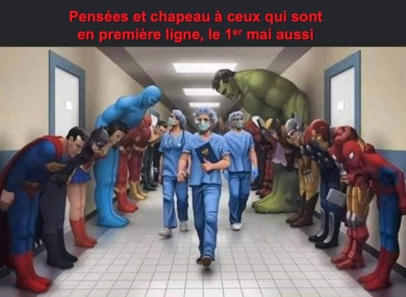1er mai : Fête des superhéros