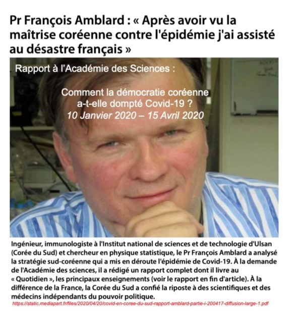 Le récit, jour après jour, de la maitrise coréenne