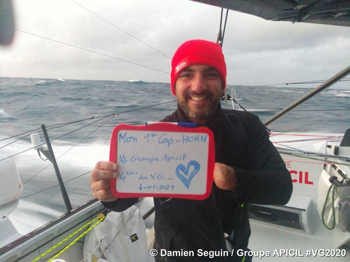 Damien Seguin Vendée Globe 2020 Groupe Apicil